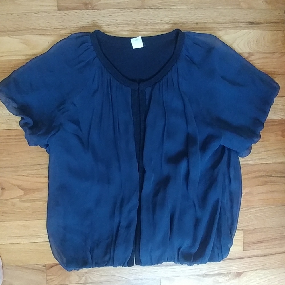 J. Crew short sleeve cardigan in Large